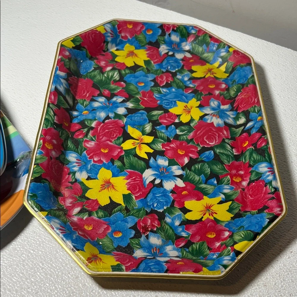 Tropical Floral Party Tableware Assorted Items